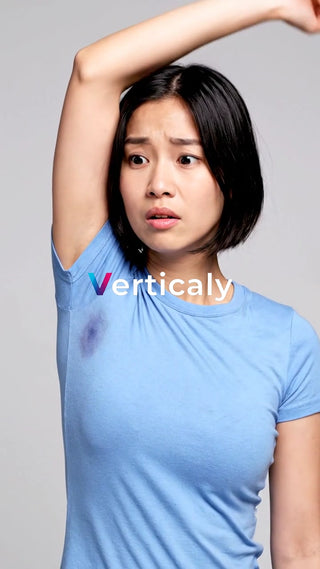 汗染みが気になる女性