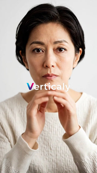 穏やかな表情の女性