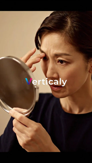 シワを気にする女性