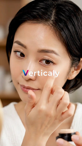 美肌ケア、指で優しく