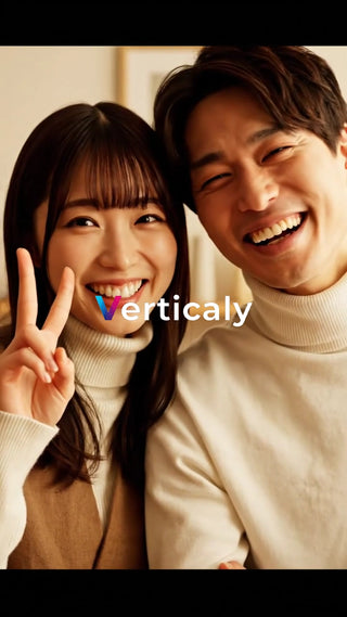 笑顔のカップル、幸せな時間