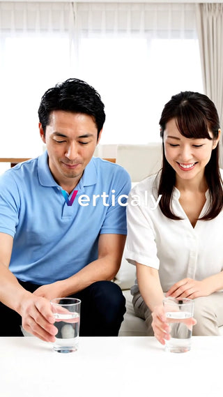 二人でグラスを合わせる