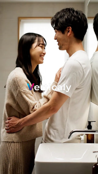 寄り添う二人、笑顔が眩しい