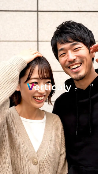 笑顔弾ける、仲良し夫婦