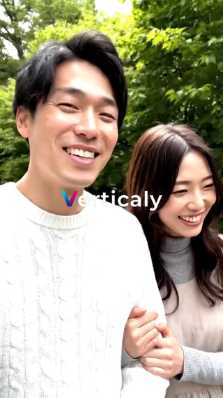 公園デート、楽しそうな二人