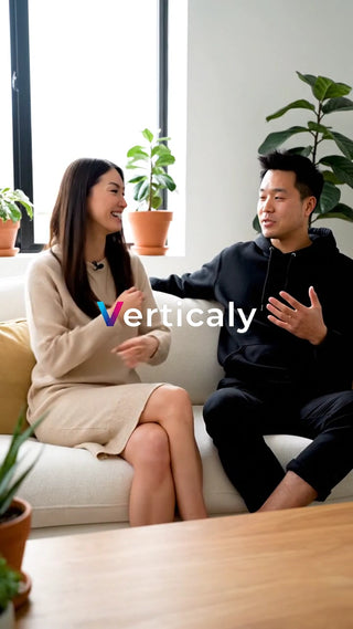 会話を楽しむ二人、穏やかな時間