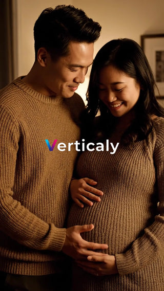 幸せなマタニティフォト