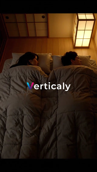 眠る二人、穏やかな時間