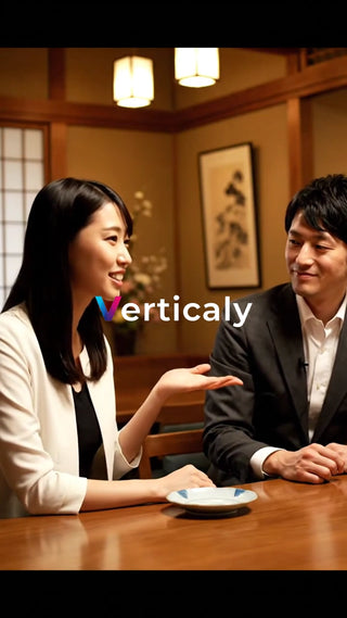 会話を楽しむ男女