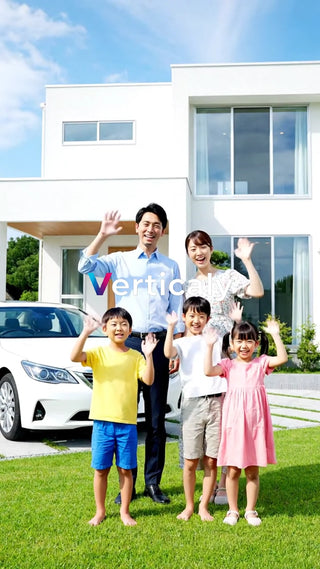 家族と新居、幸せな時間