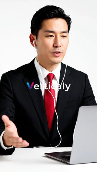 オンライン会議の男性