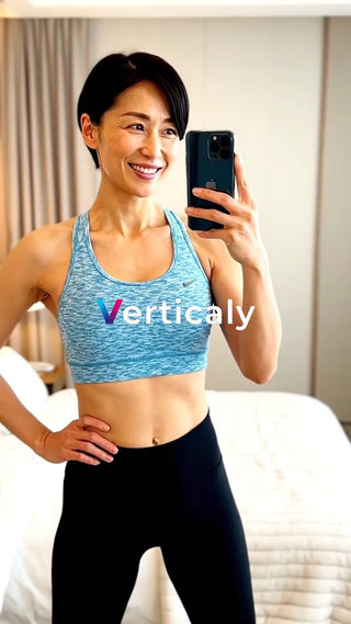 トレーニング後の笑顔