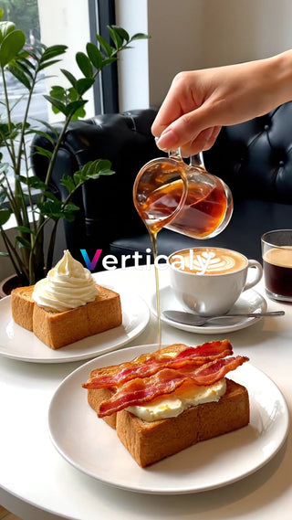 メープルシロップ、トーストに