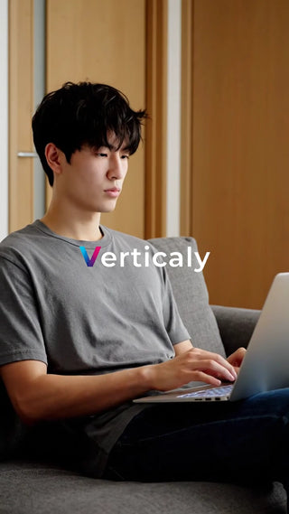 PC作業中の男性、集中力