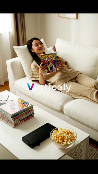 読書を楽しむ、くつろぎ時間