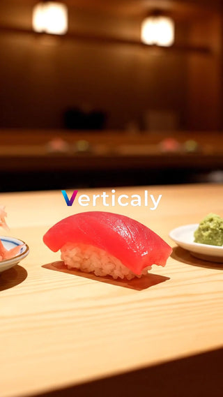 新鮮な寿司、赤身の輝き