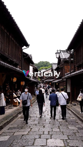 日本の古い街並み散策