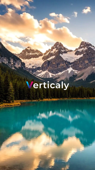 湖面に映る山の風景