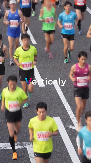 マラソン、アスリートの躍動