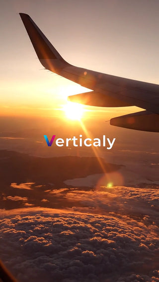 夕焼けフライト、空の旅