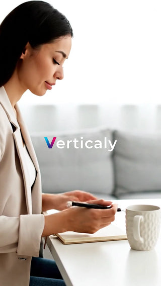 手帳にペンを走らせる女性