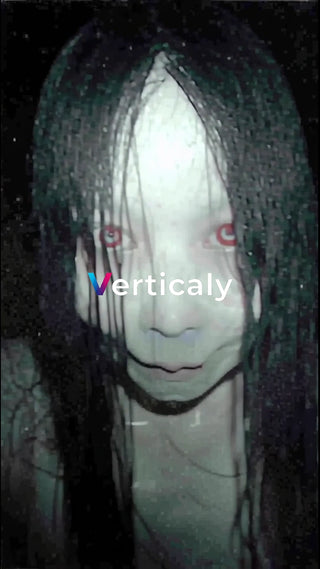 顔面アップ、赤い瞳