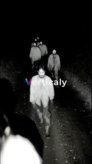 夜道を歩く異形たち