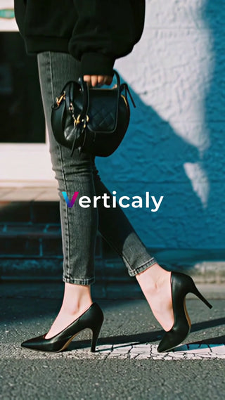 ハイヒールで歩く姿