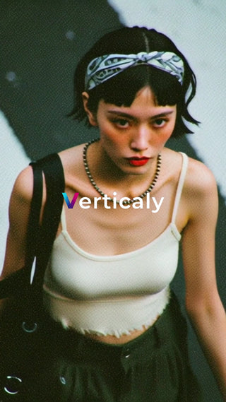 都会的女性のポートレート