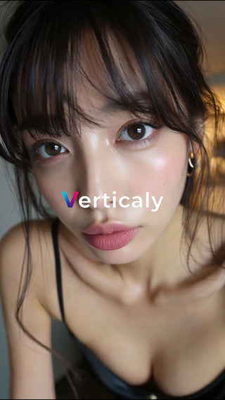 艶やかな女性、美しい横顔