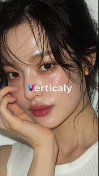 ツヤ肌、美しい女性