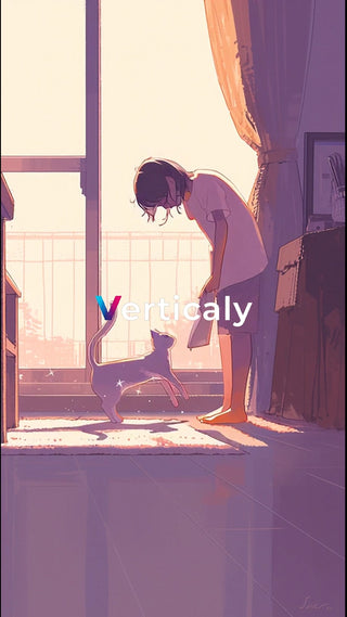 猫と過ごす穏やかな時間