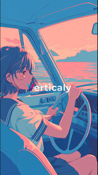 海辺を走る、夏のドライブ