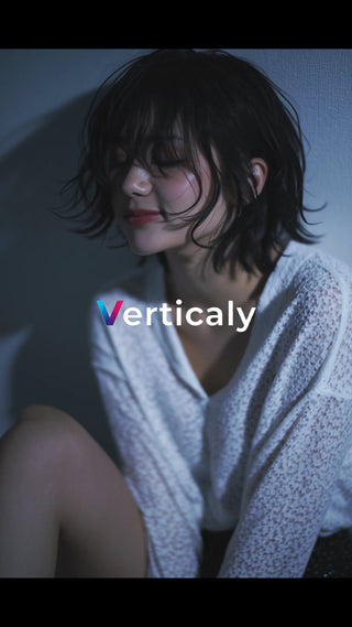 微笑む女性、午後の光