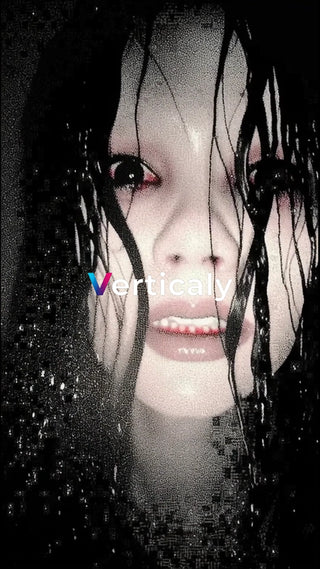 恐怖に歪む少女の顔