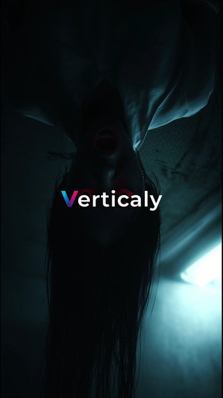 恐怖、血塗られた女性