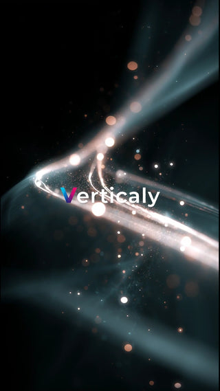 幻想的な光と粒子、輝き