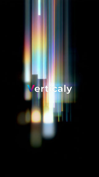 カラフルな光のベール