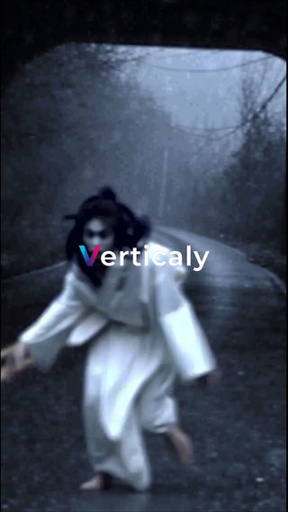 恐怖が迫る、夜の道