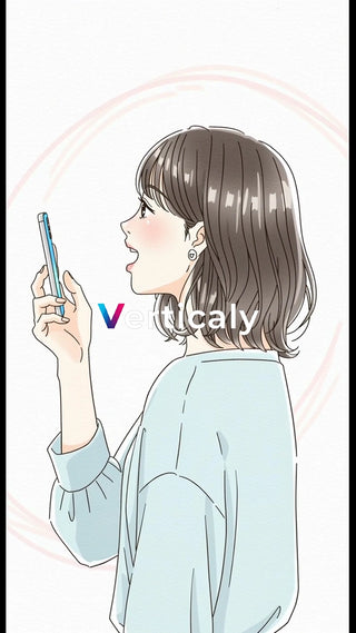 スマホを覗き込む女性