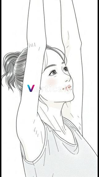 ストレッチする女性