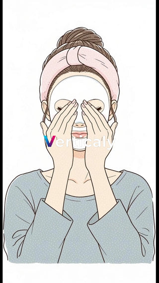 シートマスクでスキンケア