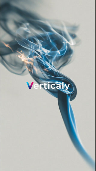 青い煙、幻想的な世界