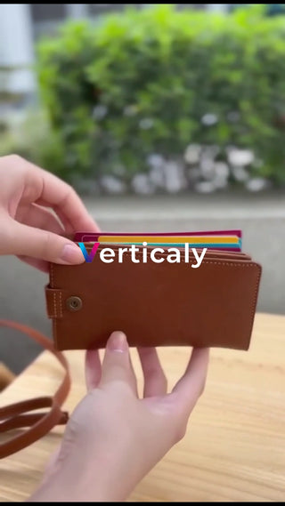 縦型ウォレット、カード収納