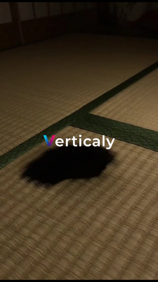 畳の上、影と光