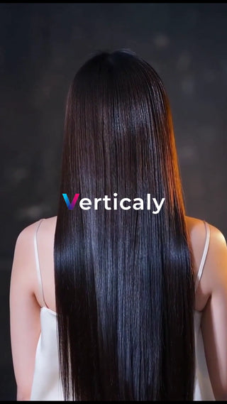 艶やかな黒髪、美しさ際立つ