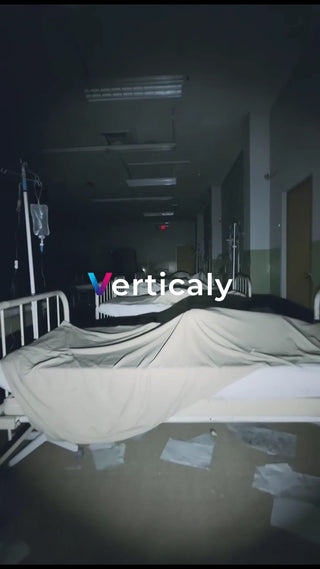 廃墟病院の病室