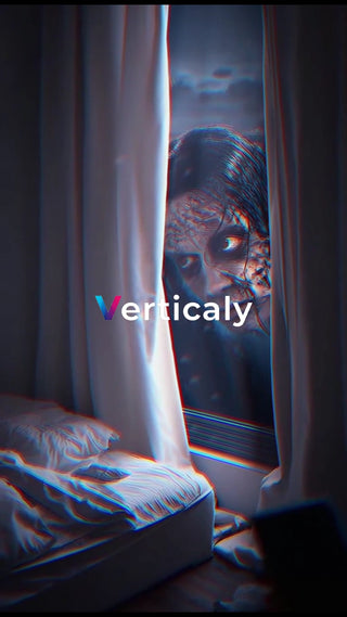 恐怖の視線、窓から覗く