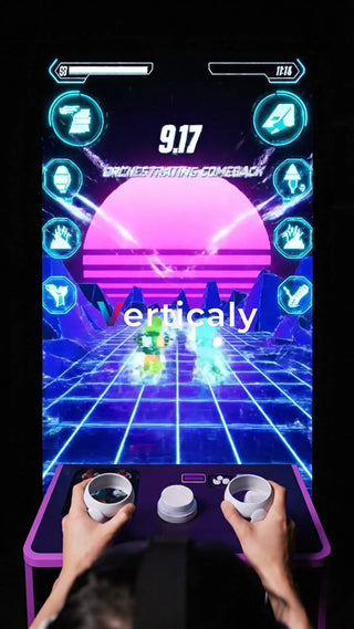 VRゲーム、白熱の戦い