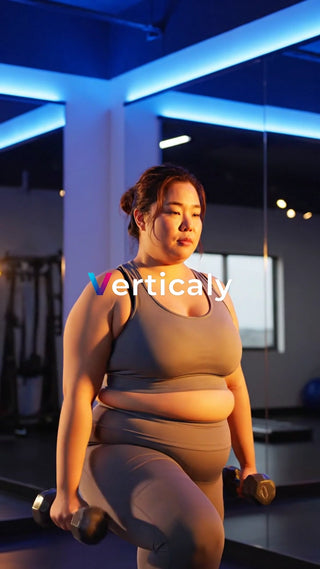 ダンベル運動、健康美